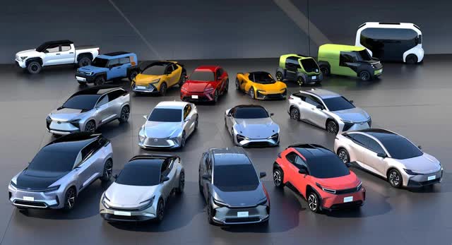 Các mẫu xe ô tô điện của Toyota